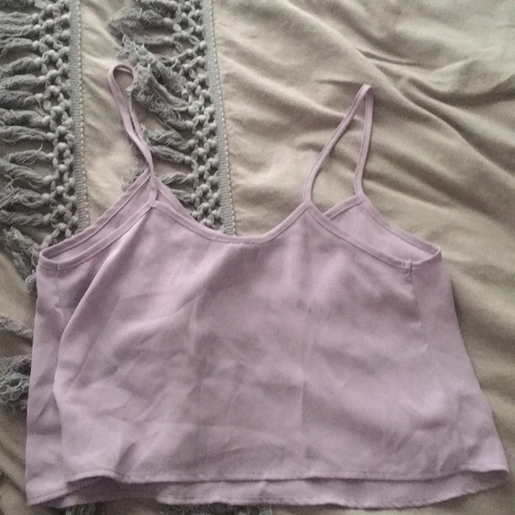 Top shop lilac cropped tank - Picture 5 of 6